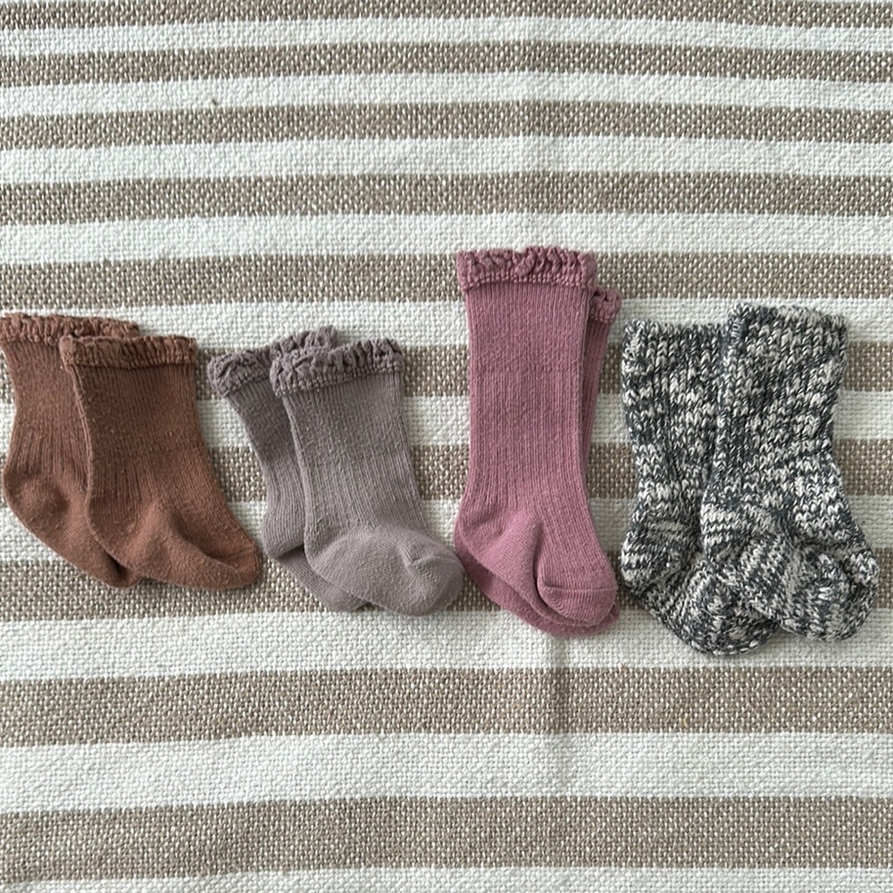 Jamie Kay Set of Four Cozy Knit Socks